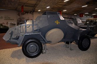 Бронеавтомобиль Leichter Panzerspahwagen (2 cm), Sd.Kfz.222, парк «Патриот»
