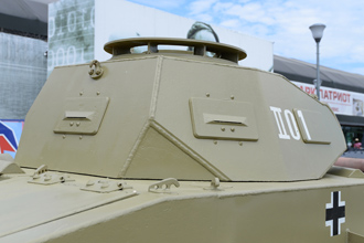 Лёгкий танк Pz.Kpfw.II Ausf.F, парк «Патриот»