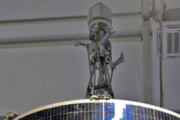Геодезический спутник «Гео-ИК». Выставка «Космические войска: через тернии к звёздам» в парке «Патриот» 