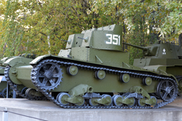 пулемётный Т-26 , Открытая площадка Центрального музея Великой Отечественной войны