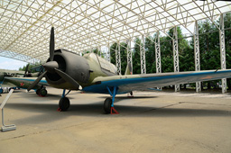 Макет лёгкого бомбардировщика Су-2, Открытая площадка Центрального музея Великой Отечественной войны
