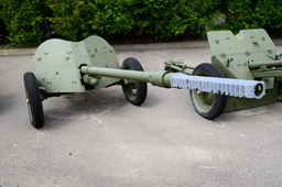 Советская опытная 57-мм противотанковая пушка М-16-2, Открытая площадка Центрального музея Великой Отечественной войны