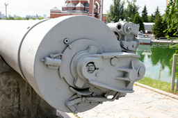 Ствол морской пушки 305мм/52, Открытая площадка Центрального музея Великой Отечественной войны