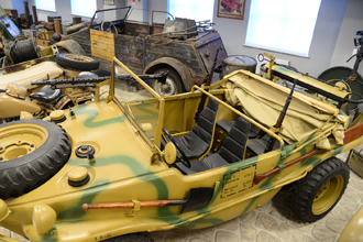 Автомобиль повышенной проходимости Volkswagen Typ 166 (Schwimmwagen), Музей техники Вадима Задорожного
