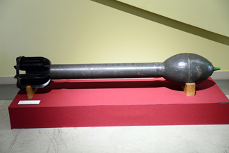 Снаряд М-31 для реактивной системы залпового огня БМ-31, Музей отечественной военной истории в Падиково