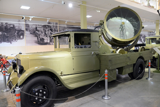 Прожекторная станция З-15-4 на базе грузового автомобиля ЗИС-12, Музей отечественной военной истории в Падиково