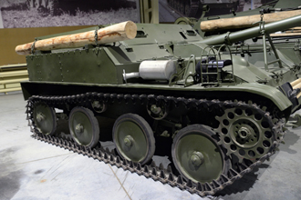 Противотанковая авиадесантная самоходная артиллерийская установка АСУ-57 (Объект 572), Музей отечественной военной истории в Падиково