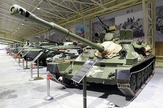 Авиадесантная самоходная артиллерийская установка АСУ-85, Музей отечественной военной истории в Падиково