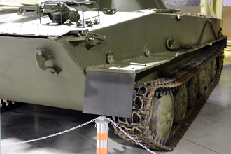 Плавающий танк ПТ-76Б, Музей отечественной военной истории в Падиково