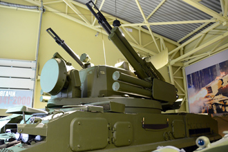 Зенитный пушечно-ракетный комплекс 2С6 «Тунгуска», Музей отечественной военной истории в Падиково
