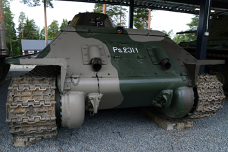 Средний танк Т-34 обр. 1941 года, Ps.231-1, Танковый музей в Парола