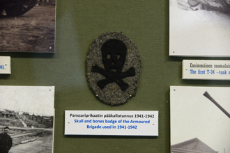 Шеврон бронетанковой бригады в 1941-1942 годах, Танковый музей в Парола