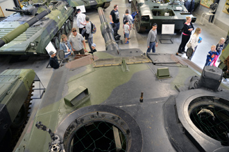 Leopard 2A4, Танковый музей в Парола