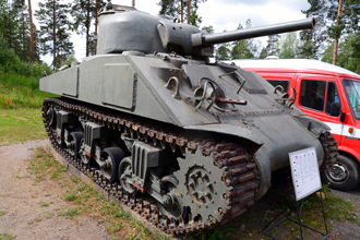 Средний танк Sherman M4A3, Танковый музей в Парола