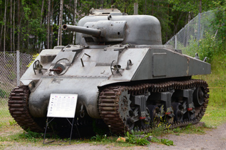Средний танк Sherman M4A3, Танковый музей в Парола