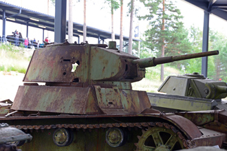 Лёгкий танк Т-26 обр.1937 года, Танковый музей в Парола