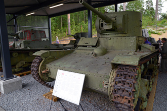 Лёгкий танк Т-26 обр.1933 года, Танковый музей в Парола