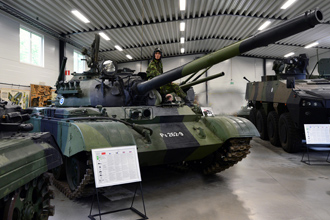 Средний танк Т-55М, Ps 261-5, Танковый музей в Парола