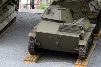 Лёгкий танк Т-70, Танковый музей в Парола
