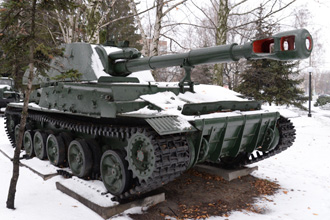 152-мм самоходная гаубица 2С3 «Акация», Выставочный комплекс образцов военной техники в сквере «Пионерский», Пенза