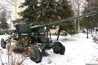 57-мм зенитная автоматическая пушка АЗП-57 (комплекс С-60), Выставочный комплекс образцов военной техники в сквере «Пионерский», Пенза