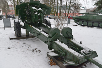 152-мм пушка-гаубица Д-20, Выставочный комплекс образцов военной техники в сквере «Пионерский», Пенза
