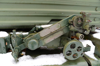 Боевая машина 9П138 реактивной системы залпового огня 9К55 «Град-1», Выставочный комплекс образцов военной техники в сквере «Пионерский», Пенза