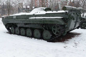 Боевая машина пехоты БМП-1П, Выставочный комплекс образцов военной техники в сквере «Белые росы», Пенза