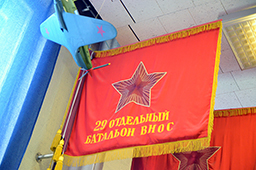 Знамя 29-го отдельного батальона ВНОС  