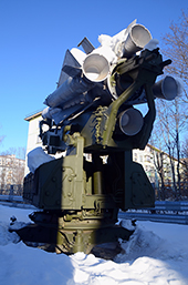 Пусковая установка ЗРК С-200 