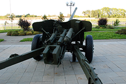 100-мм противотанковая пушка МТ-12 (2А29), музей «Боевая слава Урала» 