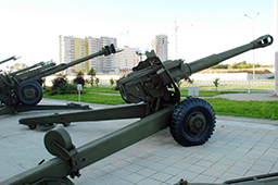 152-мм пушка-гаубица Д-20, музей «Боевая слава Урала» 