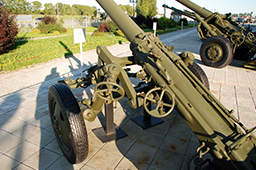 160-мм дивизионный миномёт М-160 образца 1949 года, музей «Боевая слава Урала» 