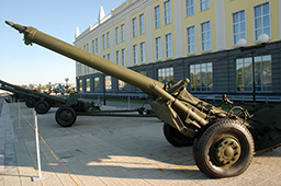 240-мм миномет М-240 образца 1950 года, музей «Боевая слава Урала» 