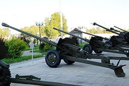85-мм противотанковая пушка Д-48 образца 1953 года, музей «Боевая слава Урала» 