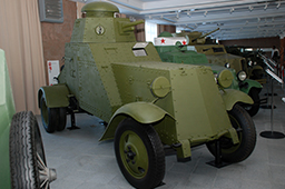 Бронеавтомобиль БА-27 (реплика), музей «Боевая слава Урала» 
