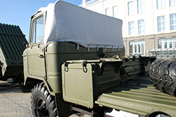 Боевая машина 9П125 комплекса 9К54 «Град-В» образца 1967 года, музей «Боевая слава Урала»
