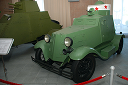 Бронеавтомобиль ФАИ (макет), музей «Боевая слава Урала» 