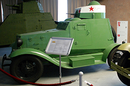 Бронеавтомобиль ФАИ (макет), музей «Боевая слава Урала» 