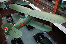 Истребитель И-15(макет), музей «Боевая слава Урала» 