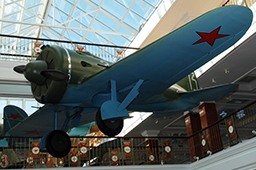 Истребитель И-16, №13 (макет), музей «Боевая слава Урала» 