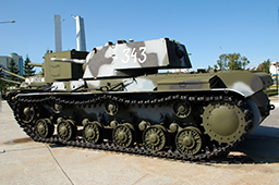 Тяжёлый танк КВ-1, музей «Боевая слава Урала» 