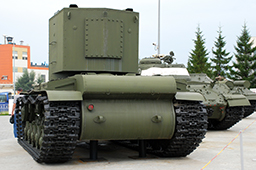 Тяжёлый танк КВ-2, музей «Боевая слава Урала» 