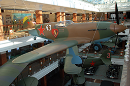 Истребитель Лагг-3(макет), музей «Боевая слава Урала» 