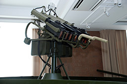 ЗПУ М-4 в выставочном зале, музей «Боевая слава Урала» 