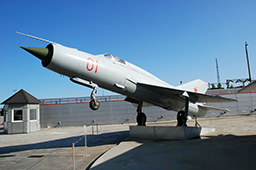 Истребитель Миг-21ПФ образца 1962 года, музей «Боевая слава Урала» 