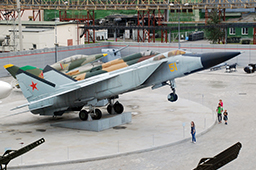 Истребитель Миг-31 образца 1980 года, музей «Боевая слава Урала» 