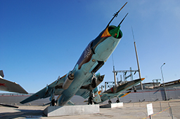 Истребитель-бомбардировщик Су-17М4, музей «Боевая слава Урала» 