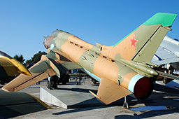 Истребитель-бомбардировщик Су-17М4, музей «Боевая слава Урала» 