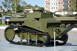 Лёгкий танк Т-18 (макет с подлинными элементами), музей «Боевая слава Урала» 